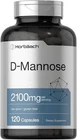 Horb?ach D-mannose Supplement 2100MG 120 Capsules Pills For Women And New. Price: $42.99.