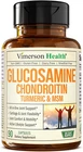 Vimerson Health Glucosamine Chondroitin Msm And Turmeric Supplement, 90 Capsules New. Price: $43.82.