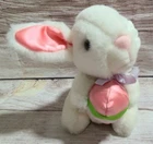 California Plush Toys Egbert Easter Bunny Stuffed Animal Bow Satin Egg Korea Used. Price: $17.99.