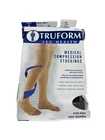 Truform Compression Stockings Thigh Open Toe 20-30 Mmhg Black Box Wear New. Price: $17.99.