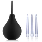 Topquafocus 8OZ Enema Bulb Kit Anal And 224ML (5 Piece Set) - Black, New. Price: $12.00.