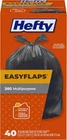 Hefty Easy Flaps Multipurpose Large Trash Bags, 40 Count (pack Of 1), Black New. Price: $18.12.
