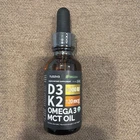 1 Bottle Of Organic Nusava Vitamin D3 K2 Omega Mct Oil Drops Sealed New. Price: $9.99.