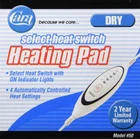 Cara Select Switch Heating Pad, Dry New. Price: $39.62.