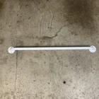 Medline Guardian 16" White Enameled Grab Bar Anodized Steel Wall Mounted Used. Price: $15.99.