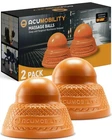 Acumobility Massage Balls 2 Pack Orange Trigger Point Myofascial Release Used. Price: $19.95.