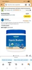 Nutricost Organic Blueberry Powder 8OZ (227 Grams) Pure, Gluten Free, Non-gmo. New. Price: $12.95.