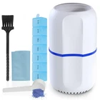 Electric Pill Crusher Grinder - Fine Powder Electronic 2 Piece Set, White New. Price: $47.23.