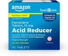 Amazon Basic Care Original Strength Famotidine Tablets, 90 Count (pack Of 1) New. Price: $12.45.