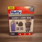 Hefty Clear Jumbo Carrying Bag 3-PACK New. Price: $47.99.