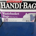 Handi-bag Super Value Pack 8GAL 0.6MIL 22 24 White 130/BOX HAB6FW130 New. Price: $21.09.