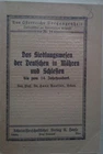 Das Siedlungswesen Der Deutschen In Hren Und Schlesien Bis Zum 14 Jh. Von / Au Gut. Price: $52.61.