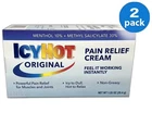 Icy Hot Pain Relieving Cream For Muscles & Joints Menthol Non Greasy 1.25OZ-2PAK New. Price: $13.95.