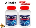 Gaviscon Extra Strength Chewable Antacid Tablets, Original 100 Ea( 2 Pack) New. Price: $17.50.
