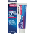 Healthwise Feminine Anti-itch Cream Soothing Relief Aloe, Vitamin A, D New. Price: $8.28.