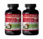 Fatty Acids Supplements-coconut Oil Extra Virgin 3000MG-IMMUNE Support ADULTS-2B New. Price: $31.81.