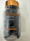 Pumpkin Seed Oil With Saw Palmetto 2000MG Softgels Organic Bloom Bond New. Price: $19.00.