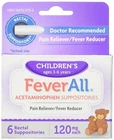 Feverall Children's Acetaminophen Suppositories Pain & Relief 120 Mg 6 Ct New. Price: $12.87.
