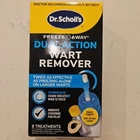 Dr Scholls Dual Action Freeze Away Wart Remover 8 Applications 2027+ New. Price: $18.49.