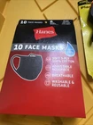 Hanes Face Mask Packs Of 100% Cotton Washable & Reusable Black New. Price: $25.00.