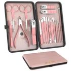 Zizzon Manicure Set 18 Professional Pedicure Nail Scissors Pink New. Price: $22.70.