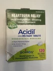 Boiron Acidil 120 Tablets For Relief Of Reflux, Heartburn Exp 06/2028 New. Price: $23.95.