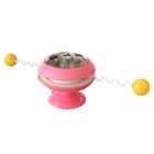 Billipetusa Gyro Interactive Toy W/3 Catnip Balls & Suction Cup Base Pink New. Price: $18.99.