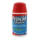 Pepcid Complete Reducer Antacid Chewables, Berry 50 Ct Exp 08/2026+ New. Price: $15.95.