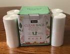 Teivio 1.2 Gallon 220 Counts Strong Trash Garbage Bags, Bathroom Can New. Price: $18.99.