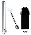 V-frankness Shower Enema Kit W/ Flow Control Valve 9-IN Chrome 2-NOZZLE New. Price: $33.59.