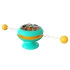 Billipetusa Gyro Interactive Toy W/3 Catnip & Suction Cup Base Turquoise New. Price: $17.99.