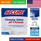 Secure Daily Cleansing Tablets - Ph 9 Formula Thoroughly Dentures Fsa & New. Price: $18.20.