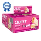 Quest Nutrition Crispy Birthday Cake Protein Bar, 17G Count (pack Of 12) New. Price: $44.64.