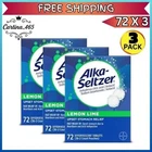 (3 Pack) Alka-seltzer Heartburn Relief Lemon Lime Flavor Effervescent 72 Tablets New. Price: $69.74.