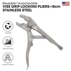 Vise Grip Locking Plier 18 Cm German Steel Orthopedic Surgical Instrument New. Price: $74.83.