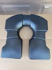 Raz Mobile Shower Chair / Commode Seat Assembly Cushion Padding Open Front Used. Price: $339.00.