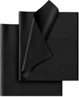 Hlonon Black Tissue Paper - 30 Sheets, 14 X 20 Count (pack Of 1), New. Price: $9.11.
