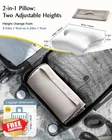 Joynox Cpap Pillow Memory Foam Travel Side Back Sleeper Bag New. Price: $70.99.