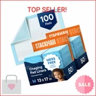 Disposable Changing Pads 100-PACK Diaper For Baby, Puppy & Dog Pee Wee New. Price: $25.68.