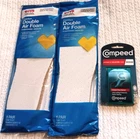 Compeed Advanced Blister Care Active Gel Cushions & Double Air Foam Insoles Lot New. Price: $26.99.