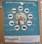 Proactive Protekt Gel Wheelchair Cushion 16X16"X2" New. Price: $19.99.