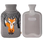 Hometop Premium Classic Rubber Hot Water Bottle 67.63 Fl Oz (pack Of 1), Gray New. Price: $14.52.