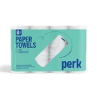 Perk Choose-a-size Paper Towels, 2-PLY, 116 Sheets/roll, 8 Rolls Pack Hi New. Price: $28.29.