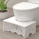Fanwer Squatting Toilet Stool Poop For Bathroom, Wood-plastic Composite, New. Price: $37.34.