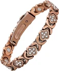 Feraco Pure Copper Bracelets For Women, Ultra Strength Magnetic Therapy New. Price: $42.94.