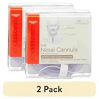 Adult Nasal Cannula 25FT Oxygen Tubing Pack Soft Crush Resistant Clear New. Price: $19.97.