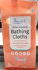 Pharma Water Activated Bathing Cloths Rinse Free Xl Body Wipes 10 Count New. Price: $5.87.