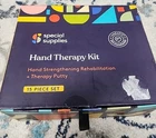 Special Supplies Hand Therapy Kit 15-PIECE Set Brand New Open Box. Price: $25.00.