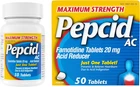 Pepcid Ac Maximum Strength Prevents & Relieves Heartburn - 50 Tablets New. Price: $16.79.