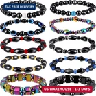 Hicarer 10 Pieces Magnetic Hematite Bracelets For Women Ro New. Price: $23.61.